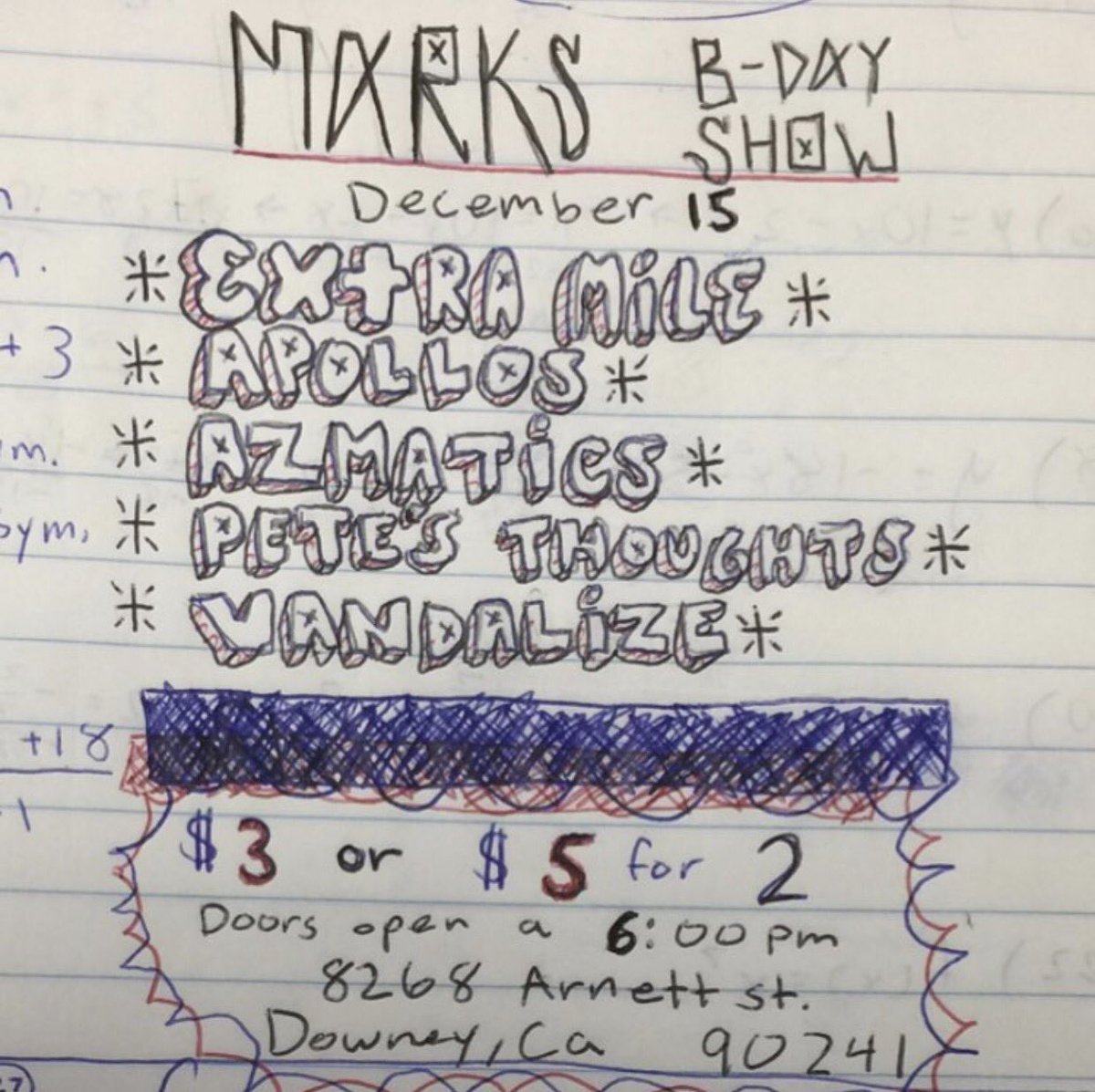 PetesThoughtsog's tweet photo. NEXT WEEK! SHOOT THROUGH FOR THE HOMIE MARKS BIRTHDAY https://t.co/gdGQvVMPqj