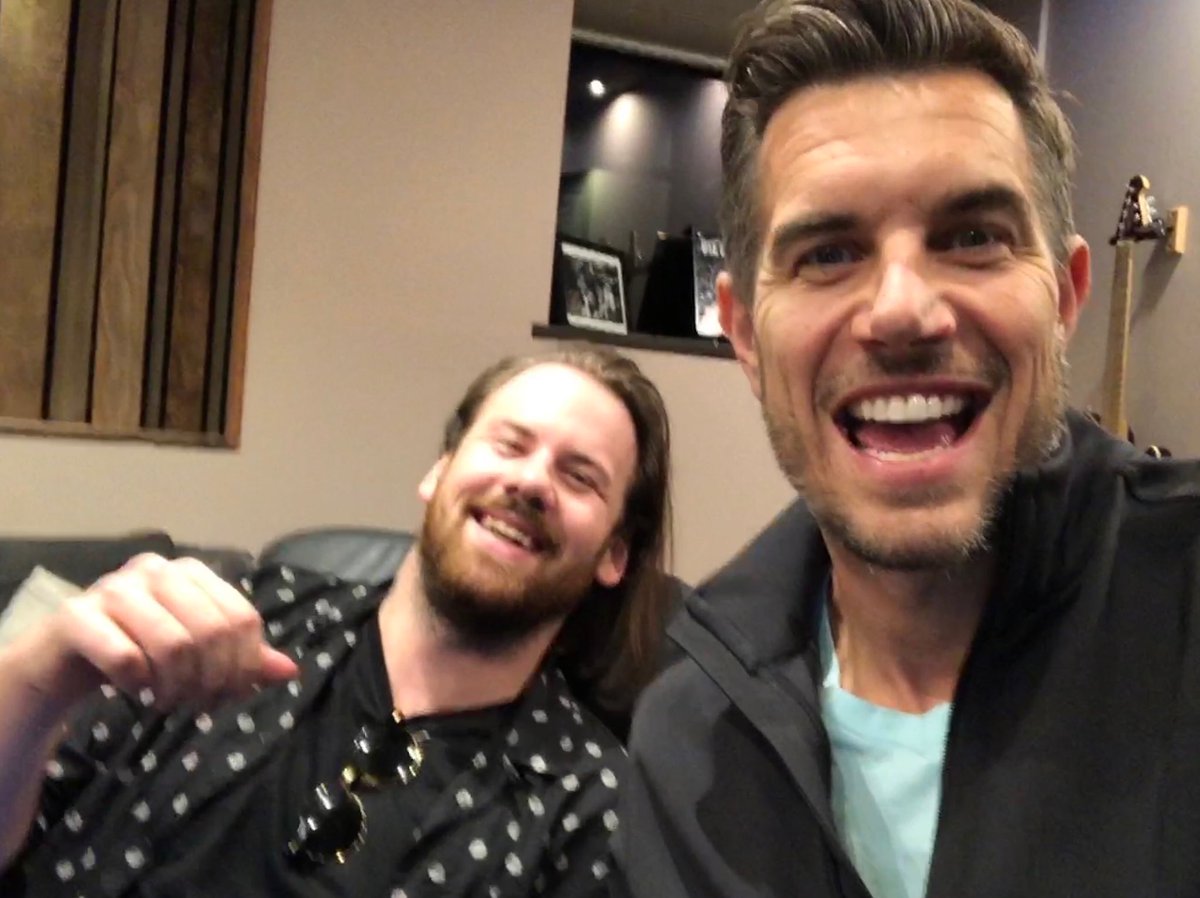 NickHexum's tweet image. Writing a song with @CalebShomo from @BEARTOOTHband ! 🔥 #311