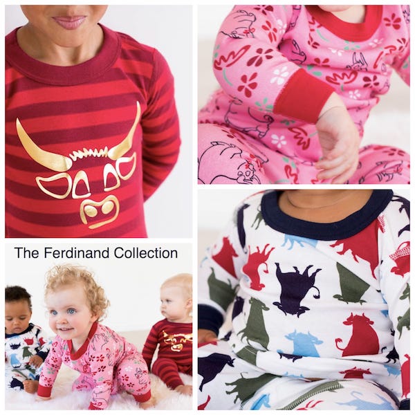 MomMeMatch's tweet photo. Leave it to @happyhannas to come out with the cutest #Ferdinand pajamas just in time for the #FerdinandMovie release next week. Too bad there aren’t matching jammies for mom &amp; dad. https://t.co/wqtHZFQxKt #ferdinand#christmasjammies https://t.co/DnBsnehz6r