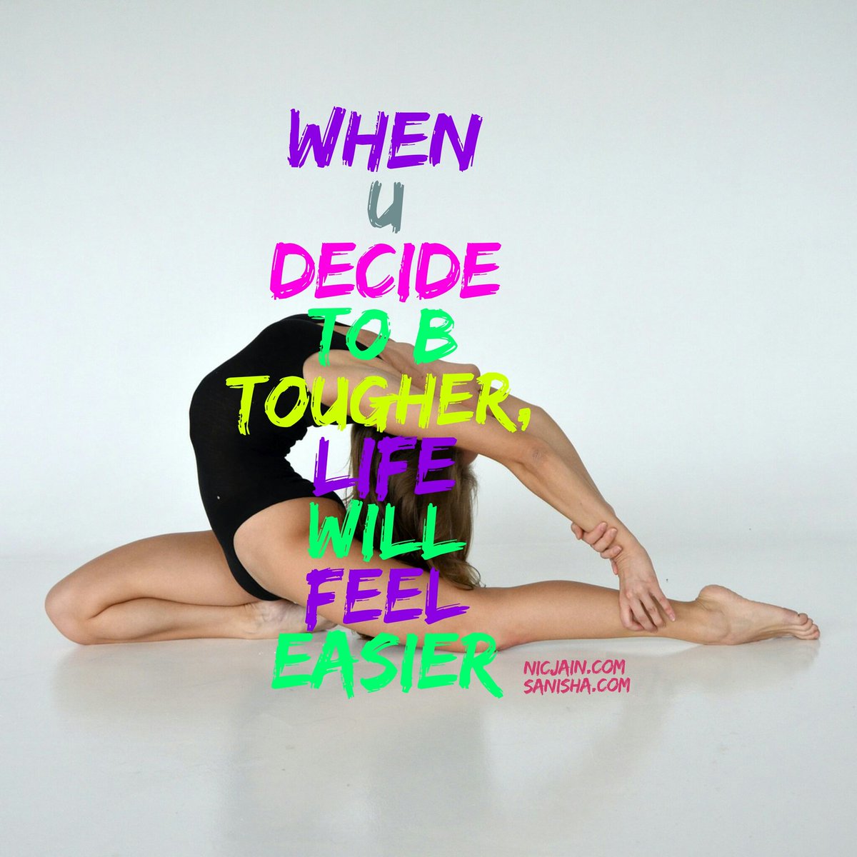 MeetNicJain's tweet photo. Who said life was going to b easy? What is assured is that if u become strong, it is guaranteed  to feel easier. #DigitalTransformation #attractionmarketing https://t.co/Z80rB5cNxa