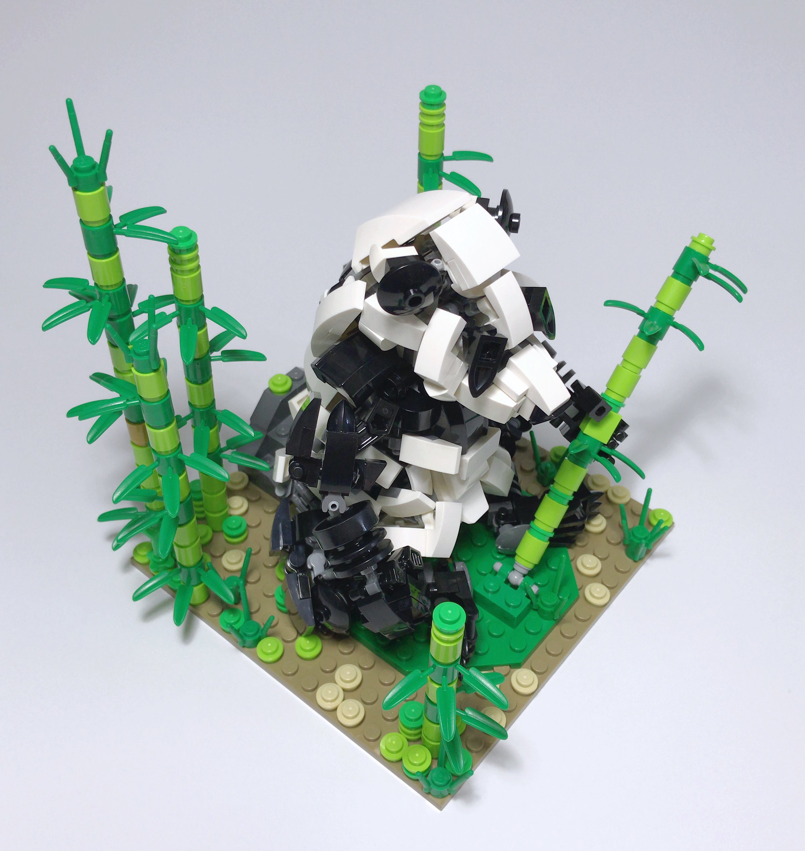 にかいどう 機械生物図鑑 Twitterissa パンダのシャンシャンが人気らしいので 僕の作ったレゴパンダもご覧ください レゴ Lego パンダ シャンシャン T Co Gsspmf8d5u Twitter