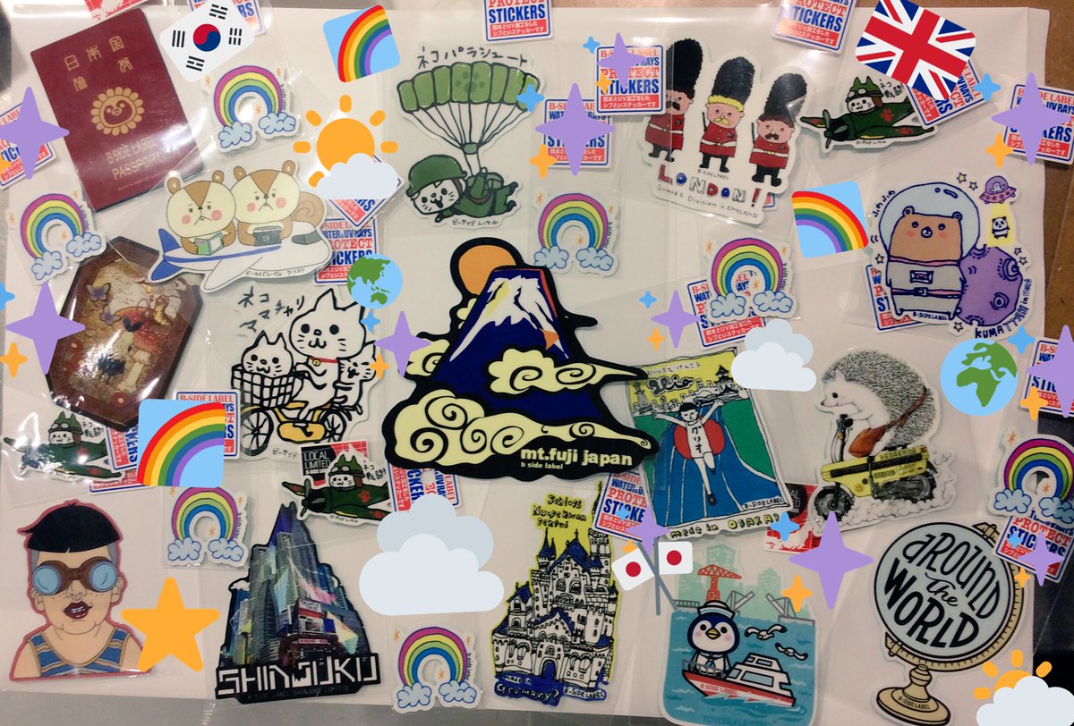 ステッカー屋 B-SIDE LABEL on Twitter: