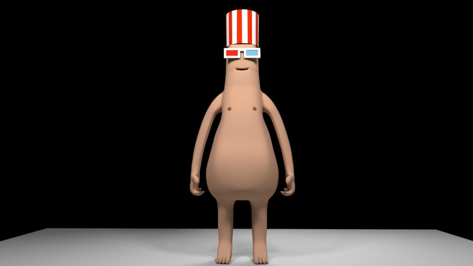 Artifft's tweet photo. It's done. 

The character is complete... 

#3DModellingMadness #yumyum https://t.co/iK08mYOnnT