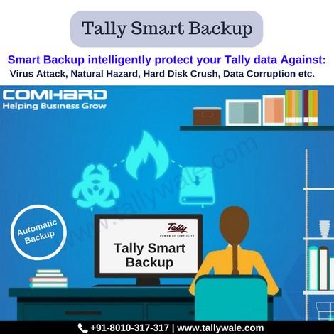 tallydealer's tweet image. Smartly take your tally Backup with Tally Smart Backup
And keep your important secure.
Click to know more:- goo.gl/pL7RVN
#Tallywale #TallyERP9 #TallyModules #TallyCustomization #Tally_Smart_Backup #Tally_addon