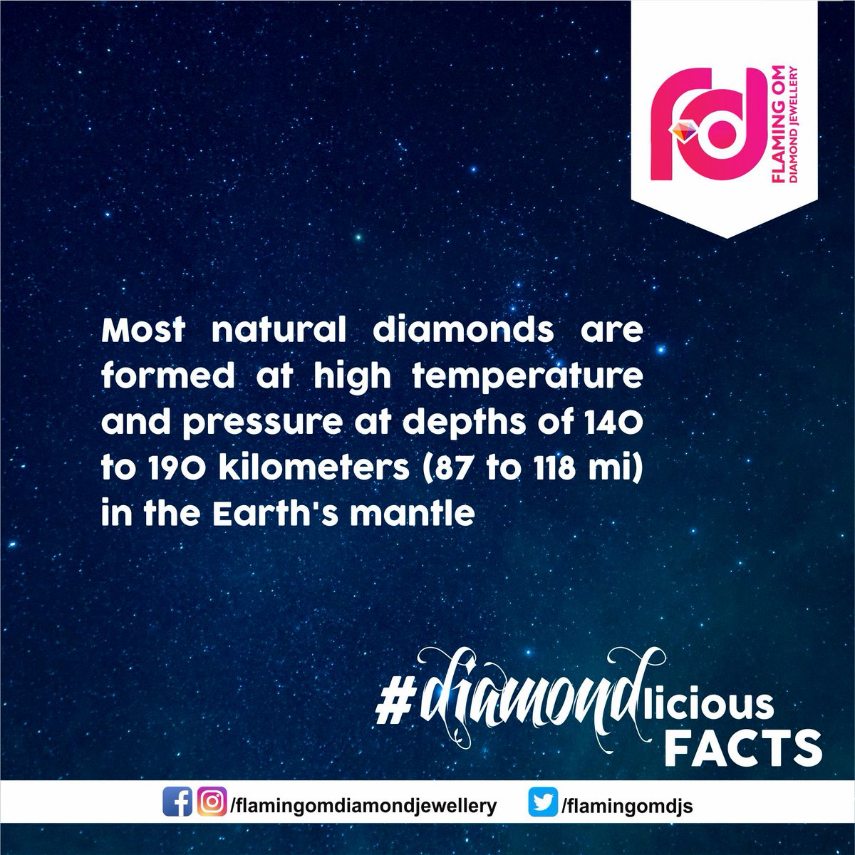 flamingomdjs's tweet image. #DiamondliciousFacts #FODJ
