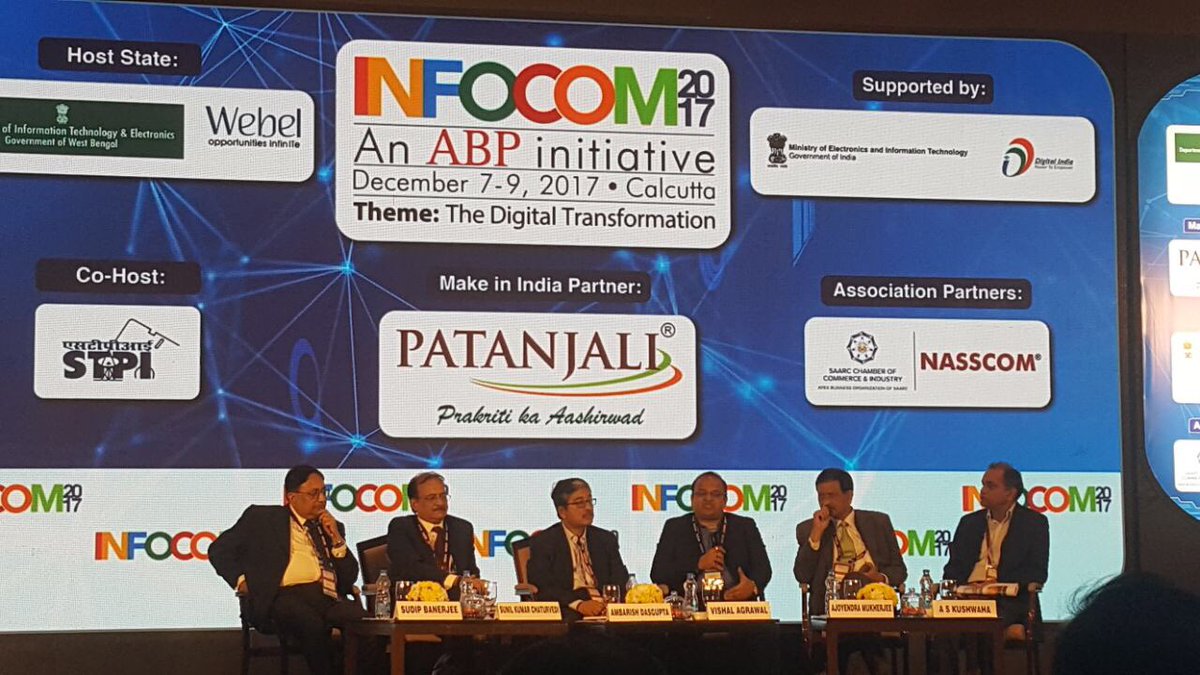 namrata1984's tweet photo. @VishalA46398414 delivers a keynote on ‘Evolving to the Digital Enterprise’ at #ABPInfocom event in #Kolkata which talks about cutting-edge technology from #Avaya that can deliver exceptional experience for the Enterprise customers. #ExperienceAvaya #Celebrate2gether https://t.co/aatollcFyO
