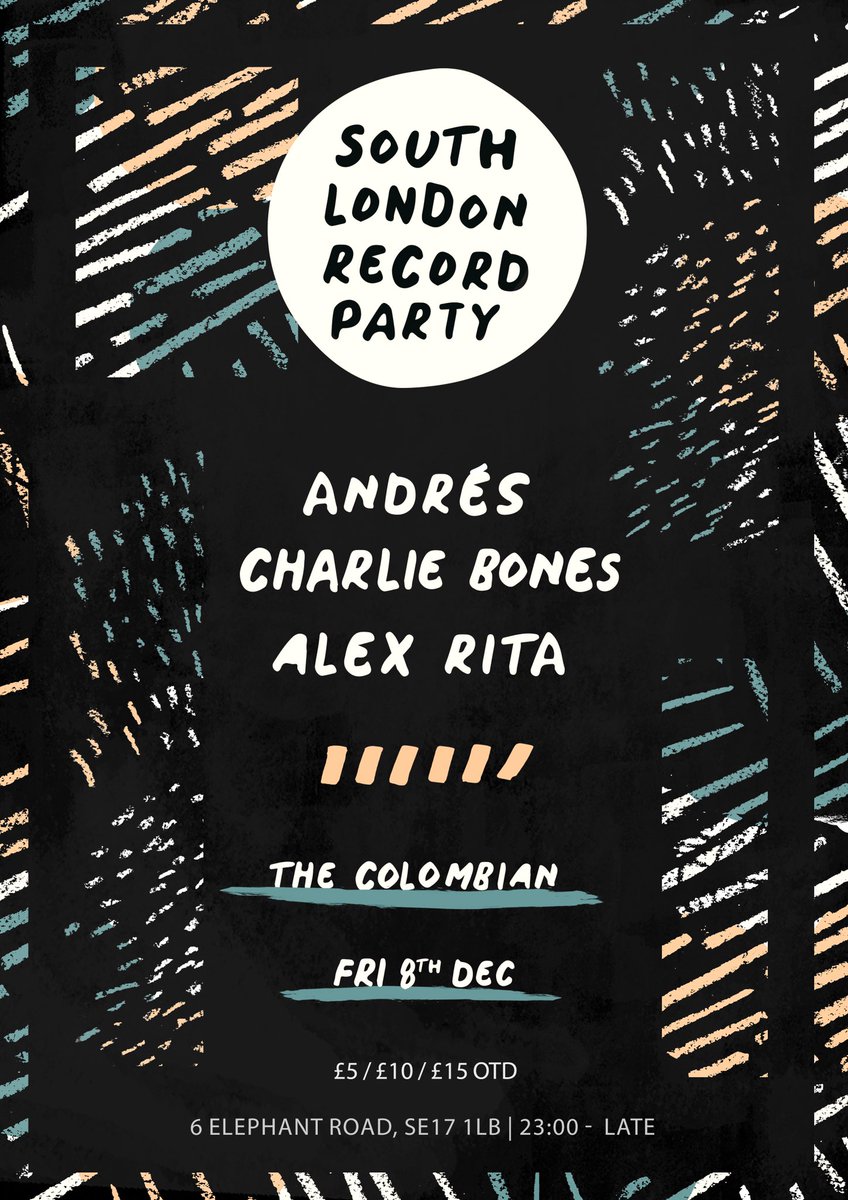 SLRecordFair's tweet image. TONIGHT! over in the new colombian spot in SE17,  grab that £10 ticket after the jump or a £5 early entry number...

residentadvisor.net/events/1034835
🚨🚨🚨🚨🚨🚨🚨🚨🚨🚨🚨🚨🚨