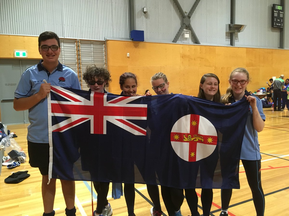 nswpssa1's tweet image. GOLD Today for our Goalball Team - inspirational athletes they may be vision impaired but it doesn’t hold them back what a team @PSGSSA @NSWEducation @blindsportsnsw