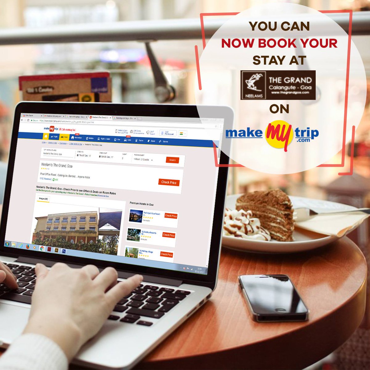 NeelamsTheGrand's tweet photo. Book your #amazing stay at #NeelamsTheGrand now at #makemytrip.com. Start planning your #holiday right away! https://t.co/NPQCwj1CY2