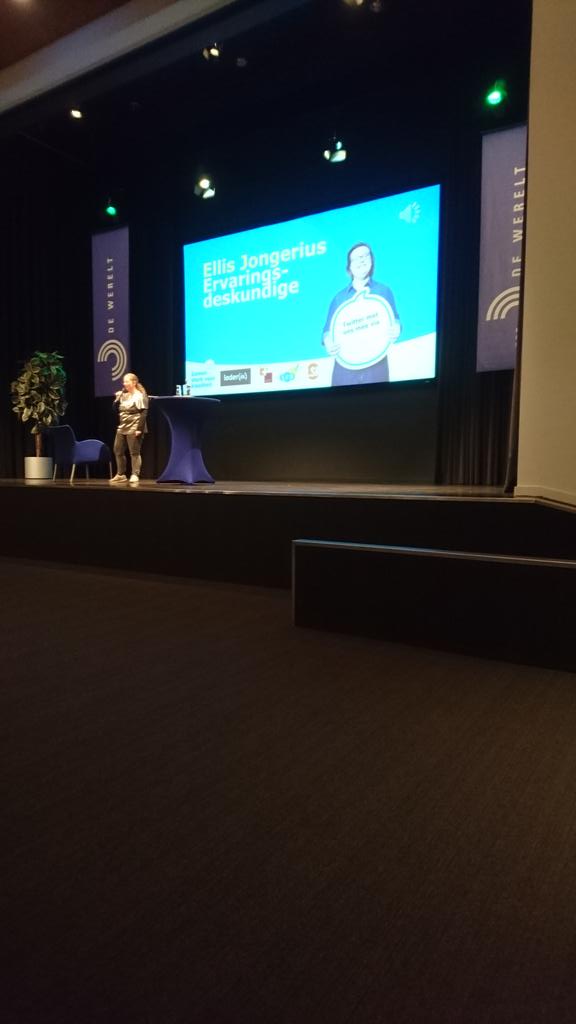 Op het congres Samen Sterk voor  Kwaliteit. #fijnleven #medezeggenschap. Ellis van <a href="/i_wolters/">I. Wolters</a> trapt af!