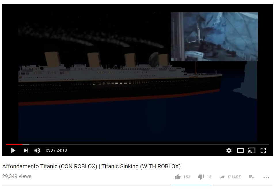 Amaze On Twitter This Video Compares Parts Of Robloxtitanichd