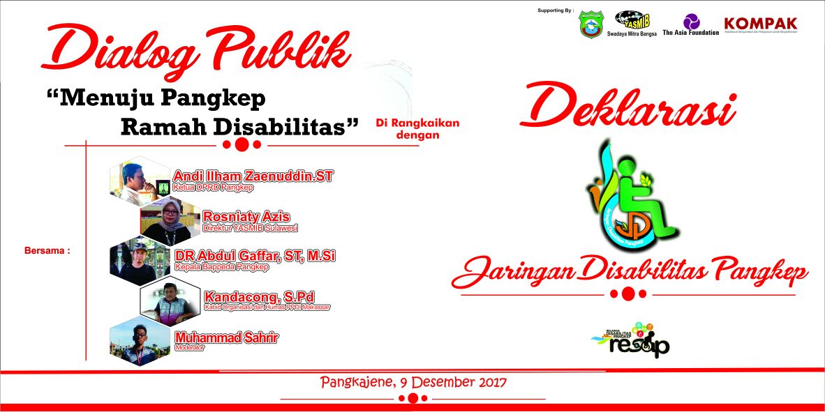 InsaAllah,  Pangkep Ramah Disabilitas.. 
#resap
#Pangkep 
#disabilitas
#inklusi