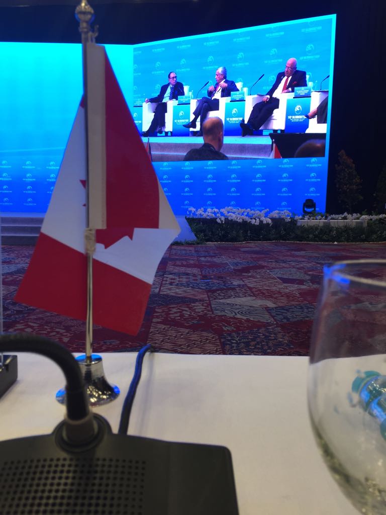 AmbMacArthur's tweet photo. #Canada represented at 10th annual Bali #Democracy Forum by Chargé d'Affaires Dean benefiting from rich discussion among range of countries interested in democratic #governance while meeting key #Indonesia and international players @Portal_Kemlu_RI #BDF10 @DitAmerika1 @CanadaFP https://t.co/YAXyShgg81