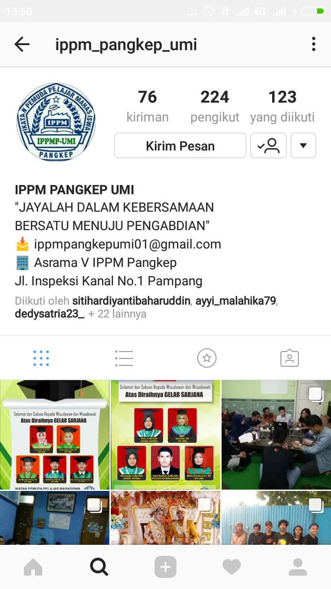Ikuti media social Instagram kami @ippm_pangkep_umi !