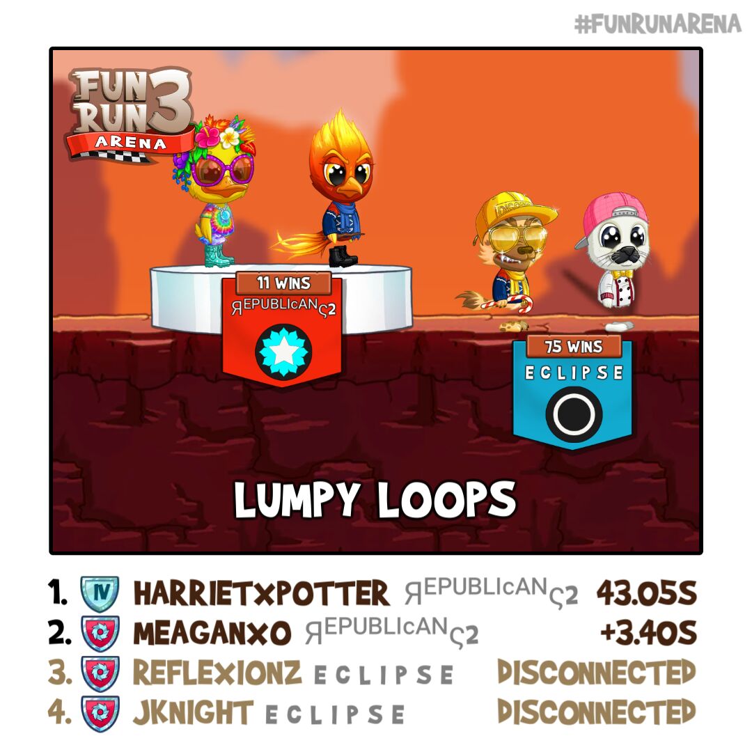 RepublicansFRA's tweet photo. 🤗 #FunRunArena https://t.co/1sk2xYxAq4