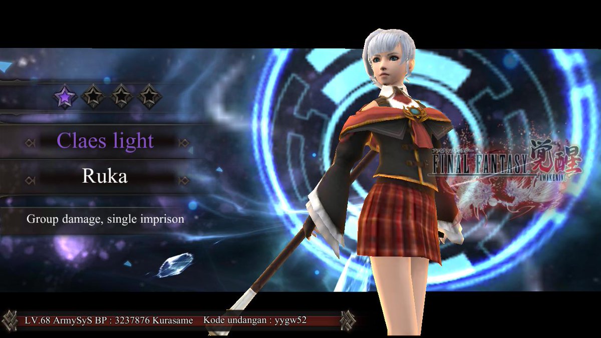 omteloletom80's tweet photo. Aku lagi main FINAL FANTASY AWAKENING lho,  gabungan main yukz!  https://t.co/5a13YMMDlS https://t.co/QKSeY1wd7x