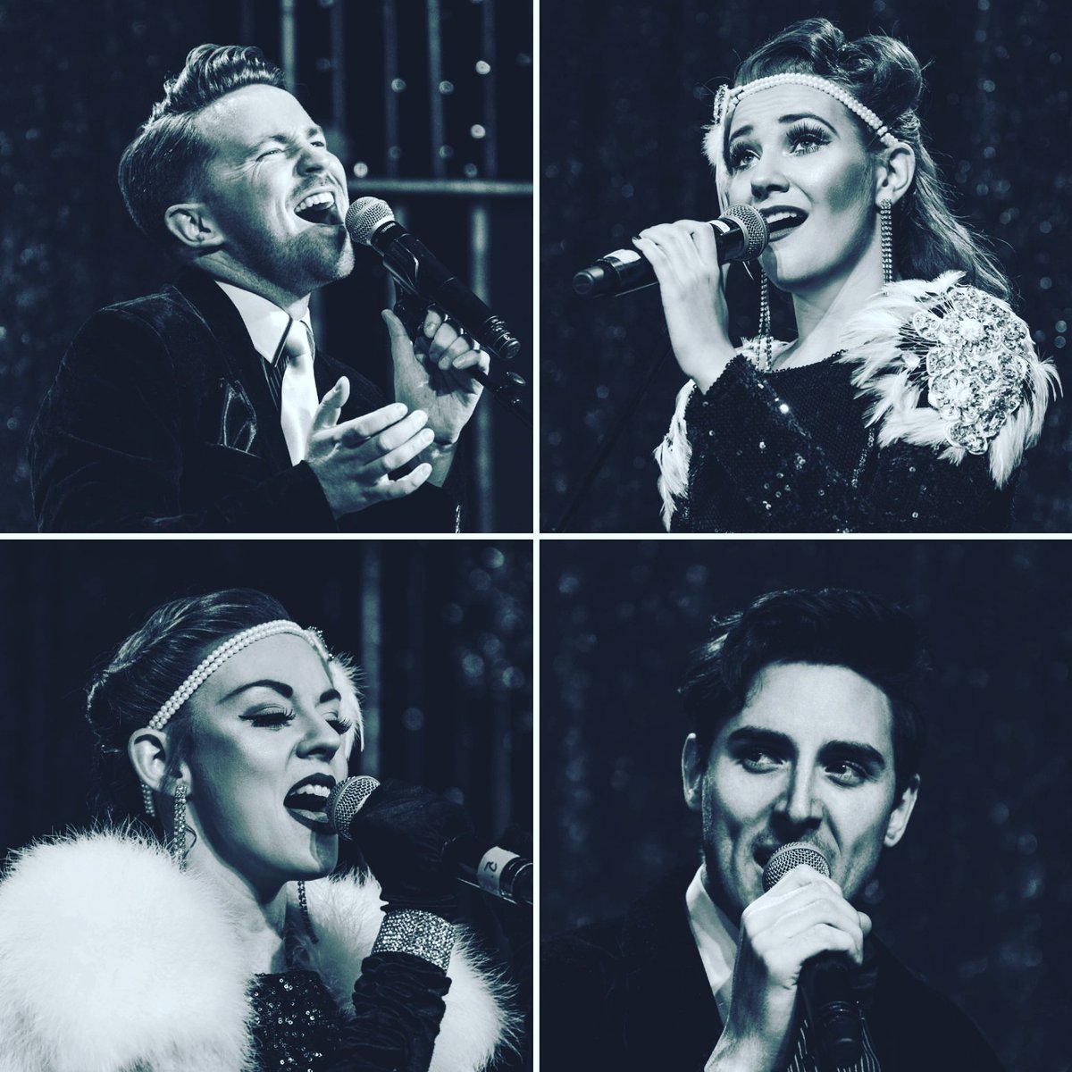 AVelvetAffair's tweet photo. Stunning images of us performing onboard Baltic Queen during our 30 night residency this December for @TallinkSilja .

#singers #performers #avelvetaffair #vintage #entertainment #guestents #Cabaret #Music #picoftheday #blackandwhite #tallink #balticqueen #jammyshows https://t.co/y7XAF1FrjQ