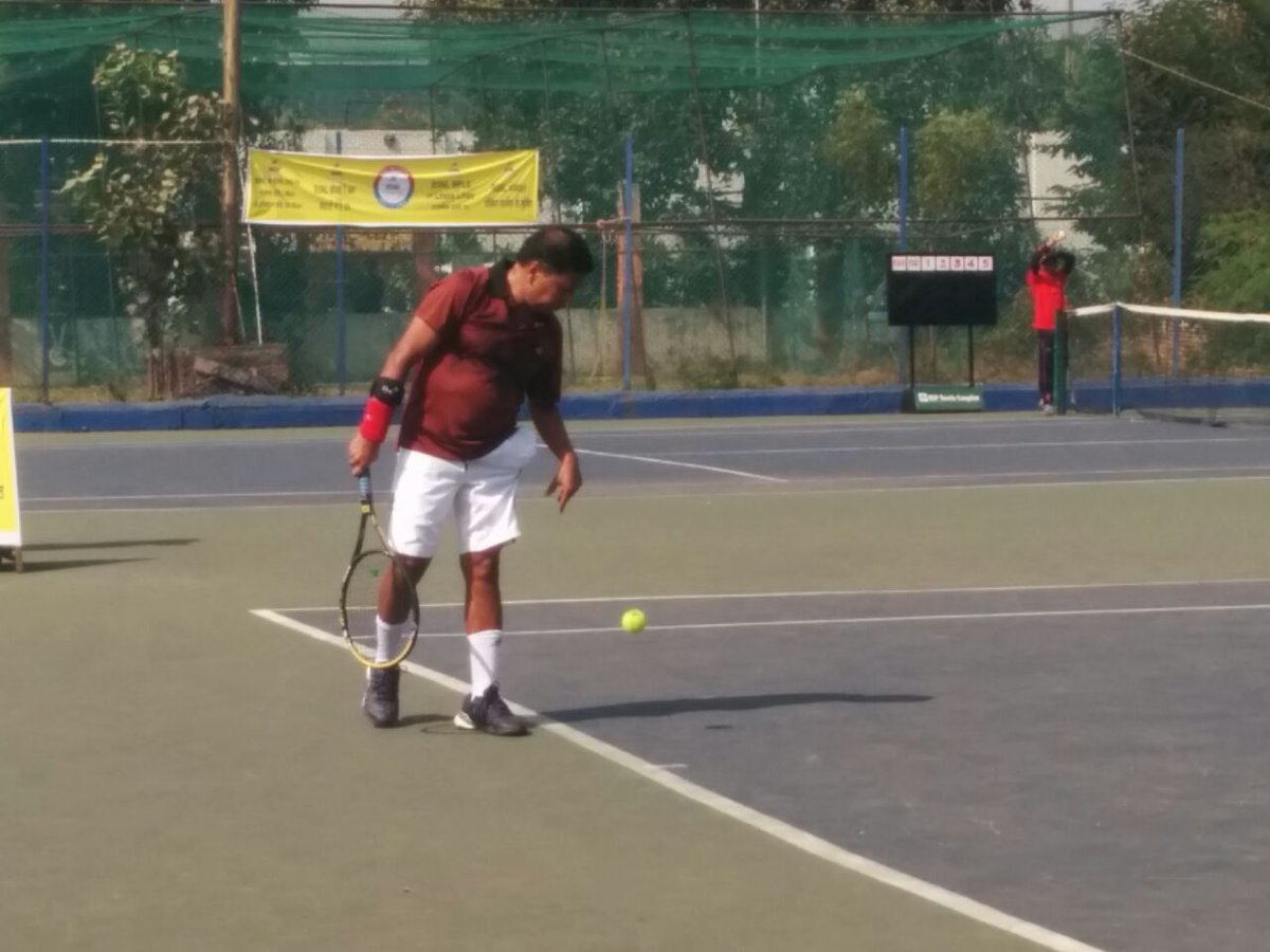BSNL_CG_Circle's tweet photo. First inauguration #17lawntennistournament at #Raipur match going on  R.N.Patel Vs I G Soren in court no.4 , @RNPatel14  lead by 2-0 in first set @BSNLCorporate @CMDBSNL https://t.co/0nSb4jdhir