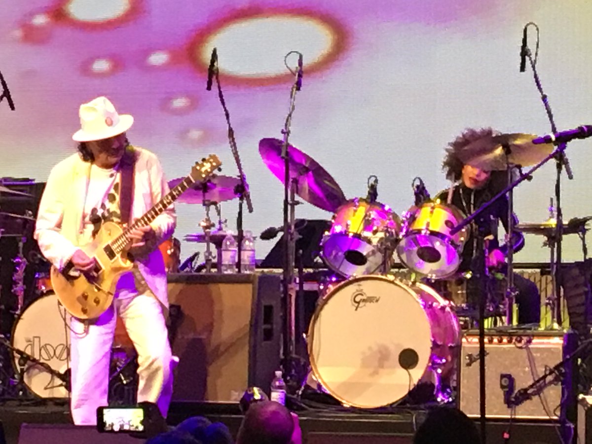 The Doors On Twitter Santanacarlos Drumstress Performing
