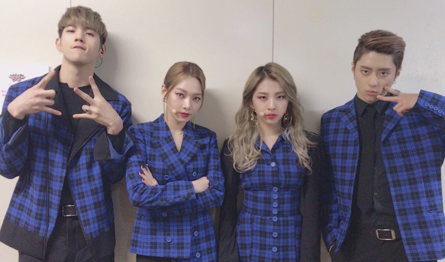 KARD_Official's tweet photo. 비주얼부터 무대까지 끝 없는 KARD의 매력뿜뿜!!✨오늘 You In Me 무대로 확인하세요!😎
모두 본!방!사!수!😁
 ♣오늘 오후 5시, KBS2 뮤직뱅크  
 #KARD #YouInMe #KBS2 #뮤직뱅크 https://t.co/iGckc9xABS