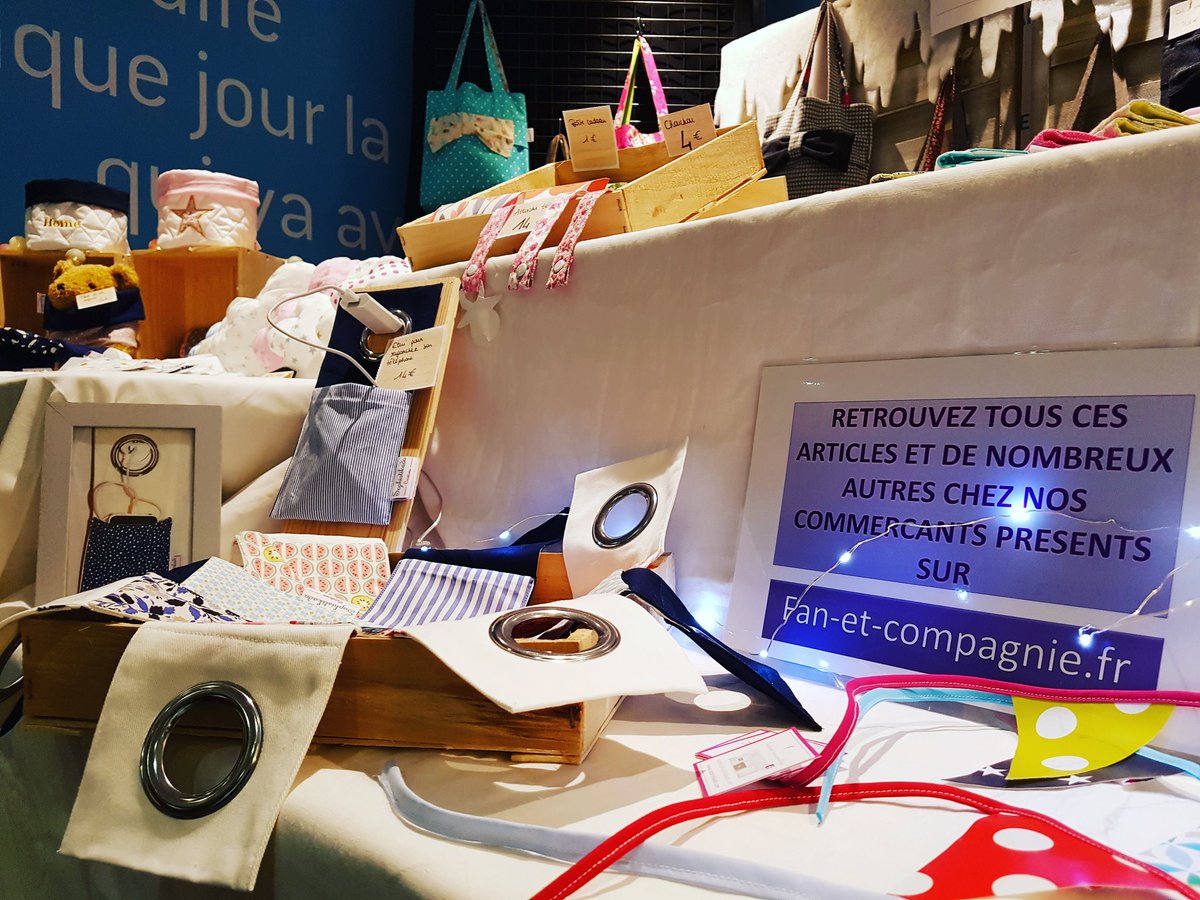 FanAuvergne's tweet photo. [Boutique de Noël] Admirez et faites-vous plaisir aussi avec les créations brodées de Sophistikado #CommerceLocal https://t.co/7eUTZOpVL4