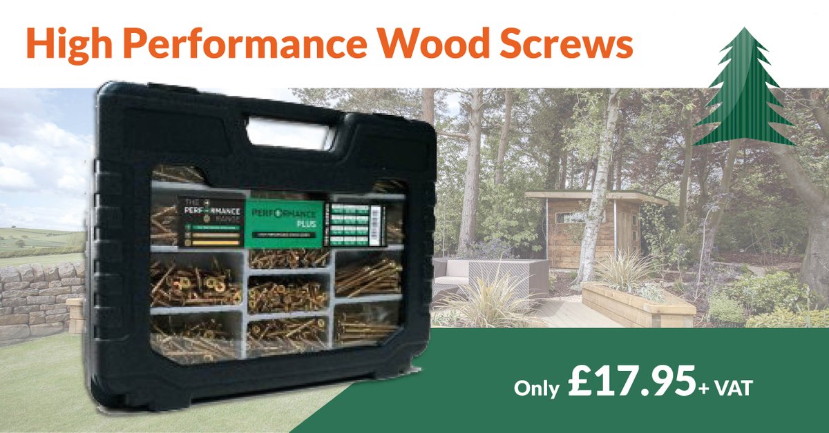 Are you putting Xmas decorations up outside this weekend? Do you need High Performance Wood Screws? Order online: ow.ly/sSIR30dhBvN or pop in to our store in #Bradford
