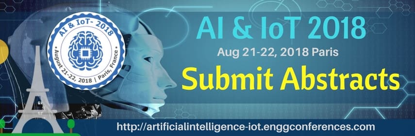 AIWORLD2019's tweet image. Call for Abstract , #callforspeakers #AI_IoT #Conferences at #Paris France. PS:  goo.gl/yHBsxG