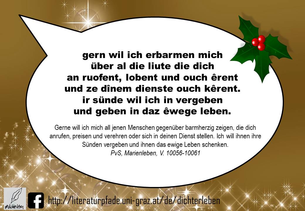 Heute feiern wir die unbefleckte Empfängnis der Gottesmutter Maria! #MariäEmpfängnis #dichterleben #Gottesmutter #Steiermärkisches #Landesarchiv #Graz