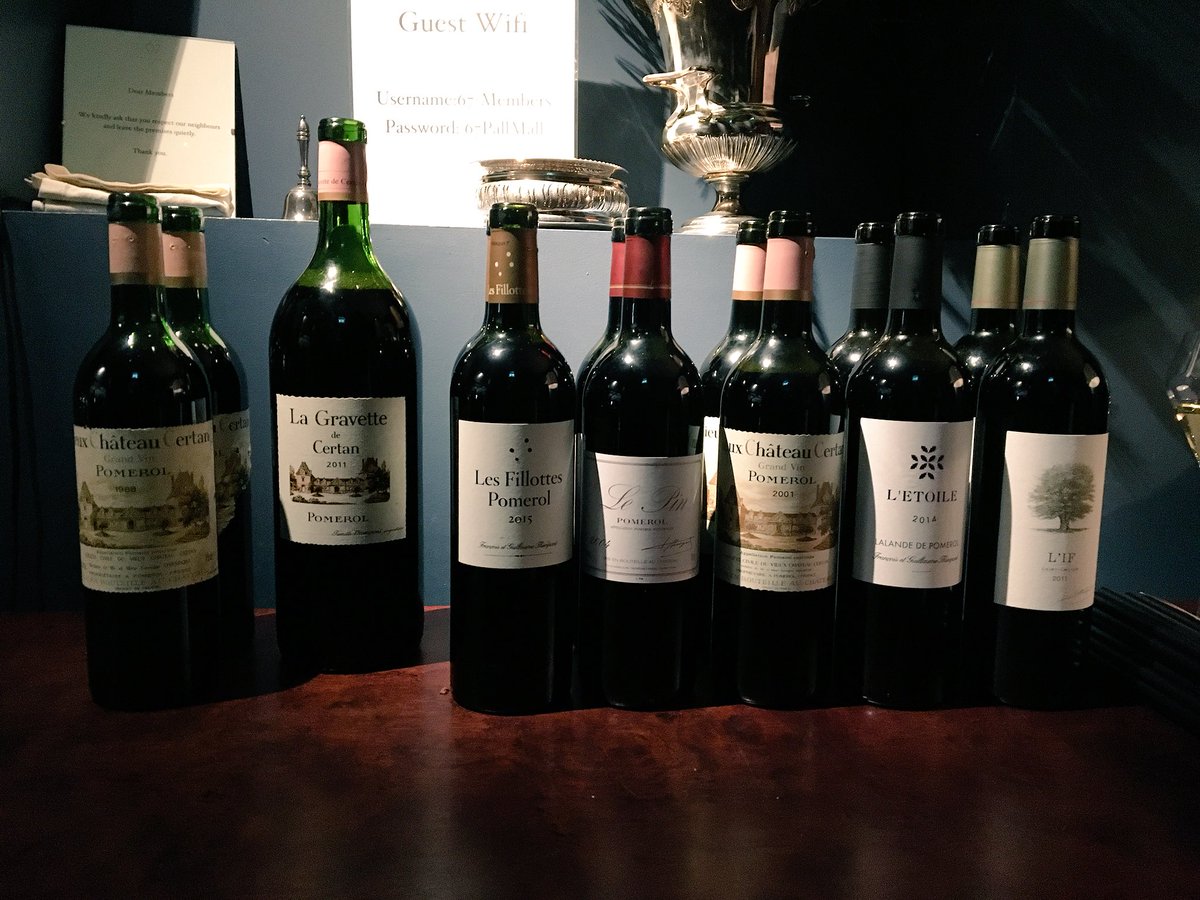 What an amazing evening @67pallmall ! Was lovely meeting you <a href="/Will_Lyons/">Will Lyons</a> introducing the new addition to the family - Les Fillottes in Pomerol 2015 with <a href="/ThienpontG/">GG</a>