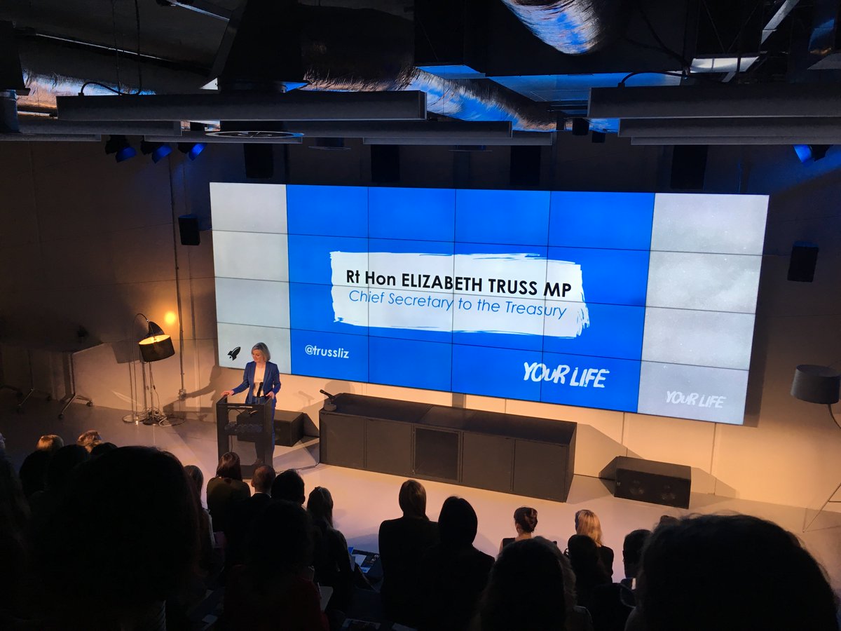 Belle_J_C's tweet photo. At the 1000 days of #yourlife campaign last night as @trussliz explains we need to change the culture of our country. As in business, the leadership can only do so much. Companies &amp; individuals need to take up the mantle and I’m proud to see with Your Life they are #domoregood https://t.co/Hgnh47Q7tI