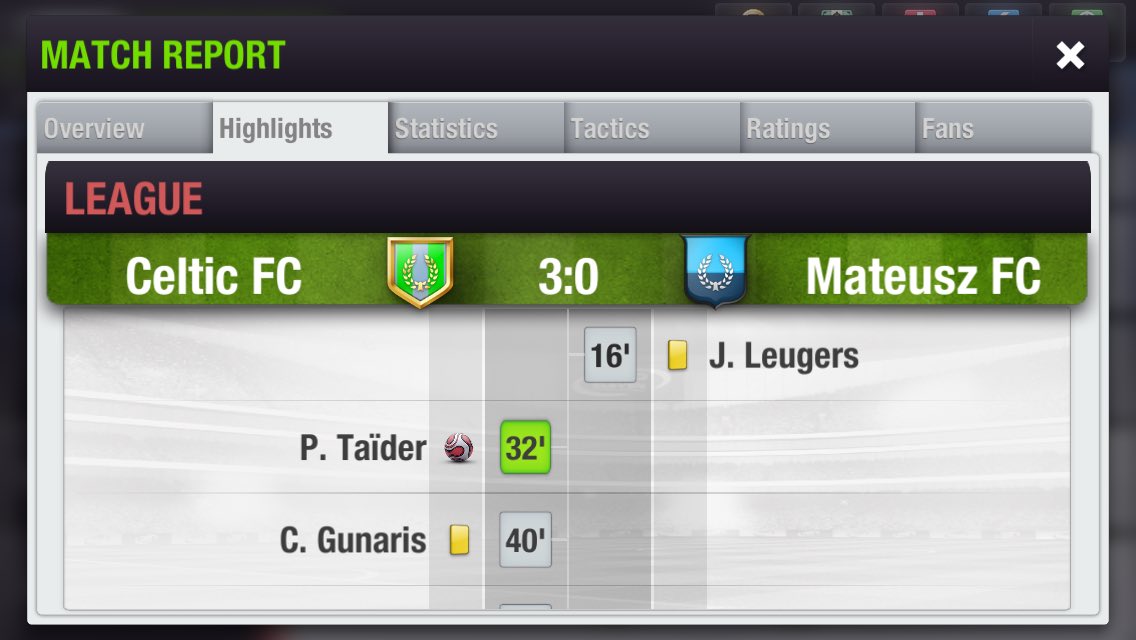 TopElevenCFC's tweet photo. A double from our star man Taider leads us to an easy win against a team in 12th who didn’t us threaten very much. The league looks comfortable with our last 2 games against 13th and 4th. #COYBIG #topeleven @topeleven https://t.co/lcdDr9MdZr