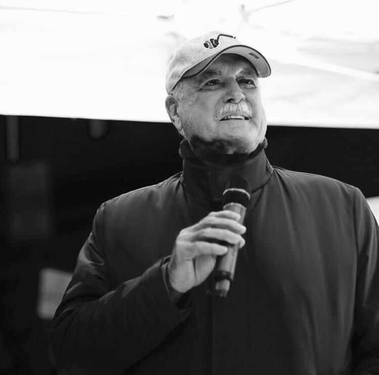 A massive thank you to John Cleese for turning on our #Christmaslights last night.