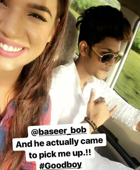 Nonaberrry's tweet photo. @Baseer_Bob congratulations we two win the splitsvilla 10💝💋❤
Now it proved that science is nothing for us!! But our connection is more powerful than a ideal match.. #keeploving #supportus https://t.co/J5Cx6ccQId