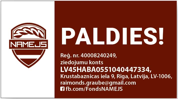 FondsNAMEJS's tweet image. @FondsNAMEJS ar lielu gandarījumu informē, ka akcijas #Atceriessavējos! ziedojumi sākti izlietot, lai palīdzētu @Latvijas_armija starptautiskajās operācijās kritušo karavīru ģimenēm. Plašāk te: facebook.com/FondsNAMEJS/ph…