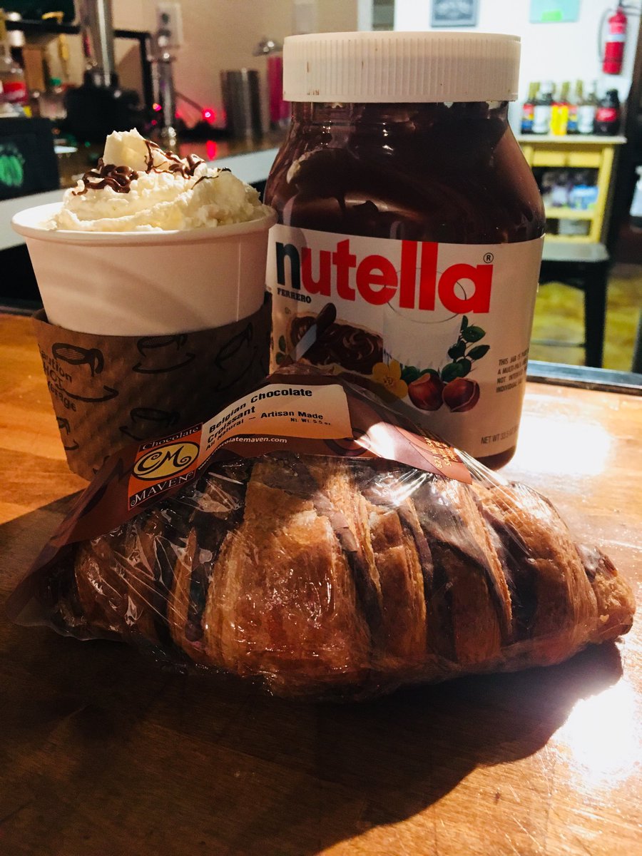 The Megan is Back!  Warm up with a delicious Nutella Latte at our San Rafael location today!
