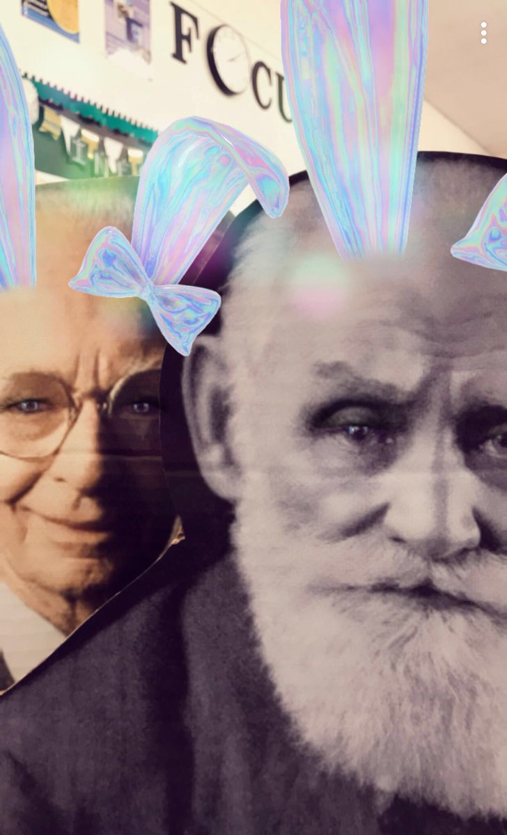 ms_beckMHS's tweet photo. Happy Friday from ~ya boys~  BF Skinner and Ivan Pavlov! #BeckIsPsyched https://t.co/xed97ACJqd
