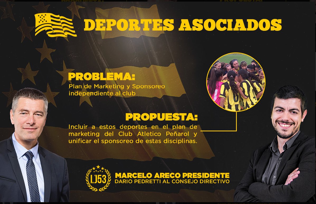 ViviPenarol53's tweet photo. Unificación de imagen. #1DiaParaElCambio #CampañaDePropuestas #VivíPeñarol #ArecoPresidente https://t.co/WzaZxgEUic