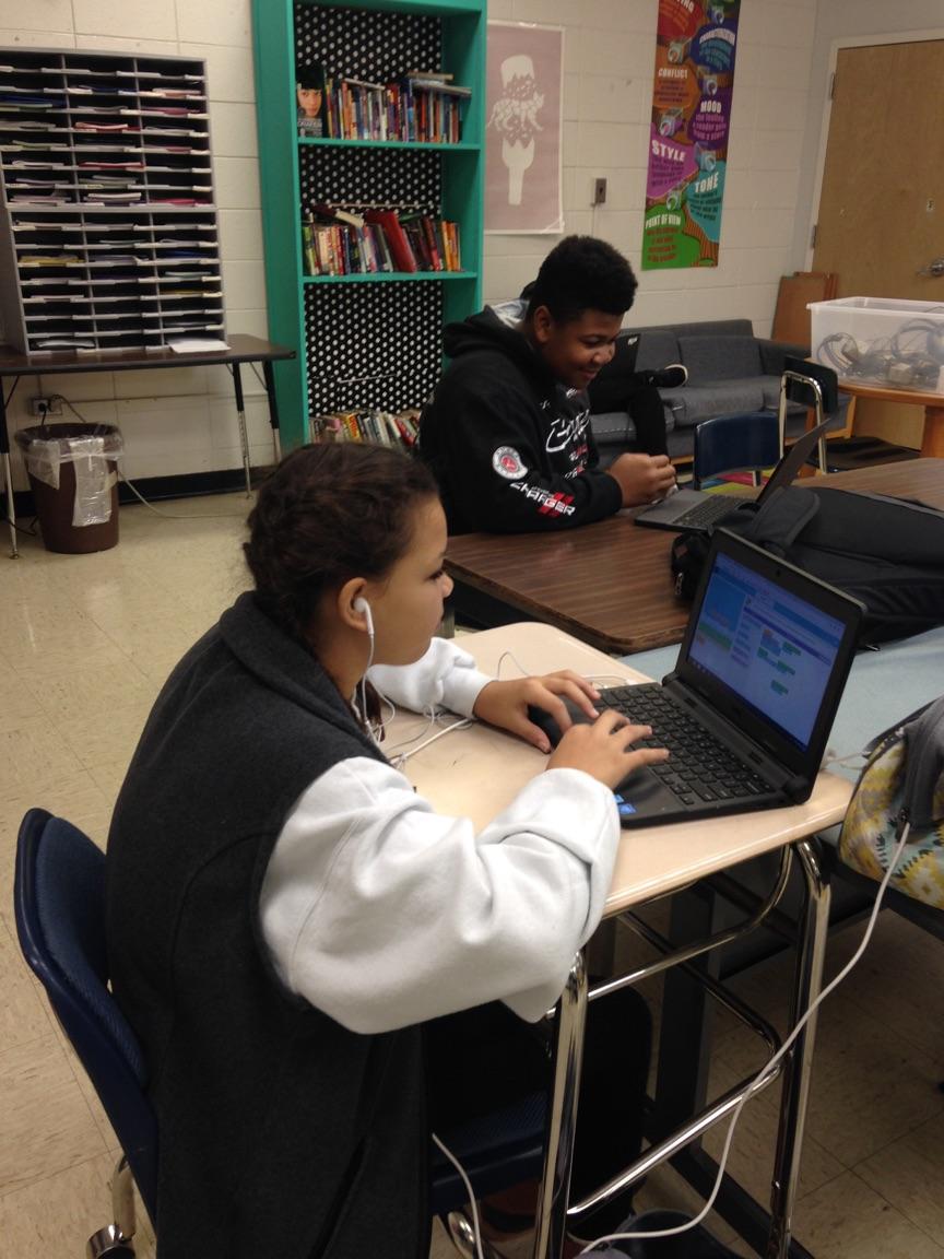 AStephensMath's tweet image. CWS hour of code #powerofcodeocs