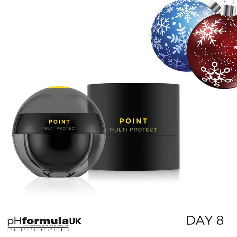 For Day 8, replenish and protect your skin with POINT Multi-Protect, the Peptide that is designed to help your skin stay healthy in all weather &amp; environmental conditions. 

#pHChristmas #Countdown #SkinCare