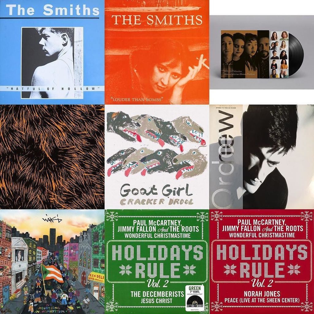AlffoRecords's tweet photo. 本日の新着9タイトル。Goat Girl, ベルセバなどUKアーティスト中心にアップしてたらスリップノットの1stが売れる不測の事態に
#goatgirl #thesmiths #projectpablo #wiki #neworder #alfforecords https://t.co/gYR56zwUIm https://t.co/efdN4hVDeN