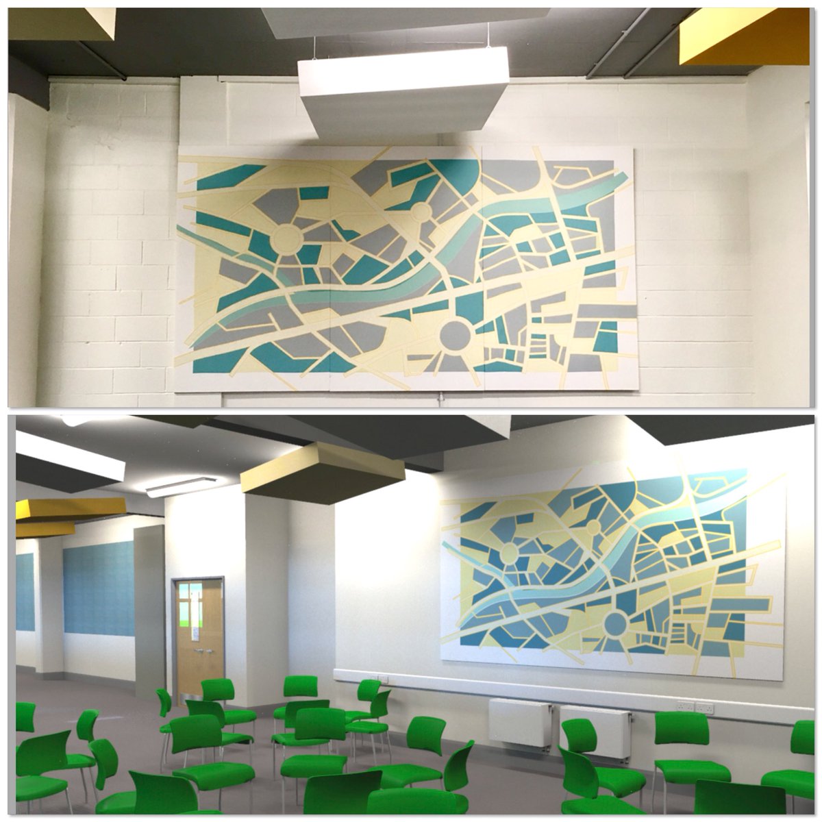 Igloo Interiors On Twitter Fitted Acoustic Suspended Ceiling