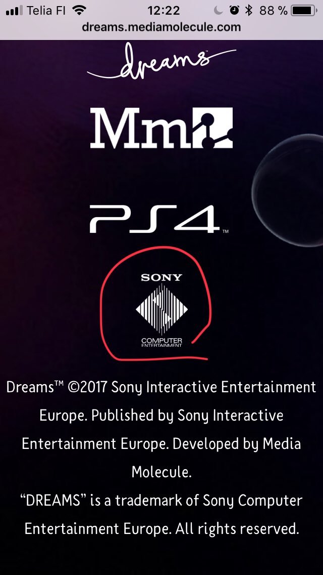 Lav beskytte kapacitet Milt on Twitter: "@mediamolecule I really love it. But you guys still have  the old Sony logo in your website since they have a new logo and name  https://t.co/WWfc0qEDb1" / Twitter
