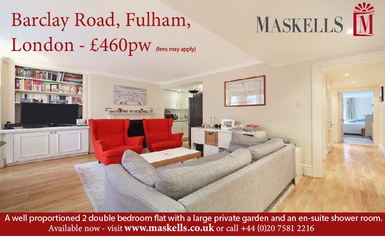 Maskells On Twitter To Let 2 Double Bedroom Flat In