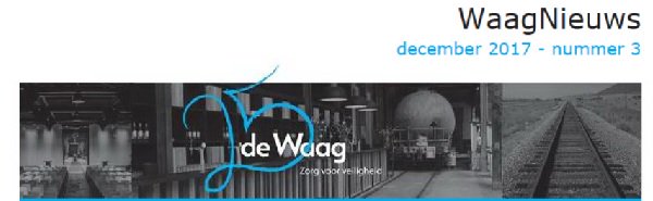 deWaagNl's tweet image. Waagnieuws december verzonden - op de hoogte zijn van onze ontwikkelingen? #25jaardeWaag #FARE #FORFAct bit.ly/2kCeM3S