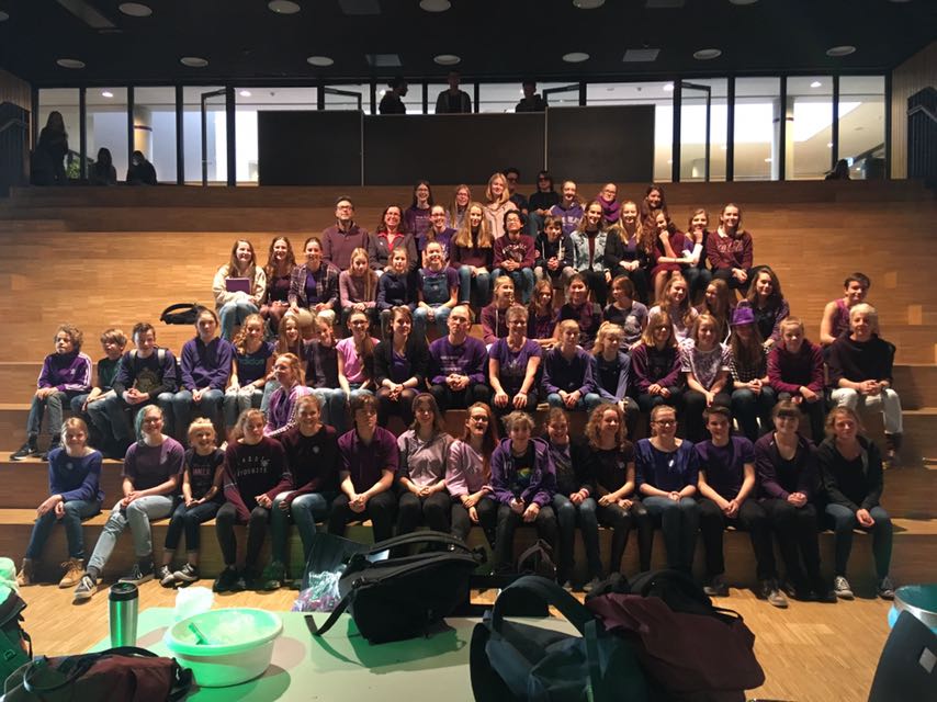 Vandaag kleurt de Minkema paars #gsa