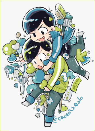チョロ松 「10話的なチョロカラの…… 」|：𝕔：のイラスト