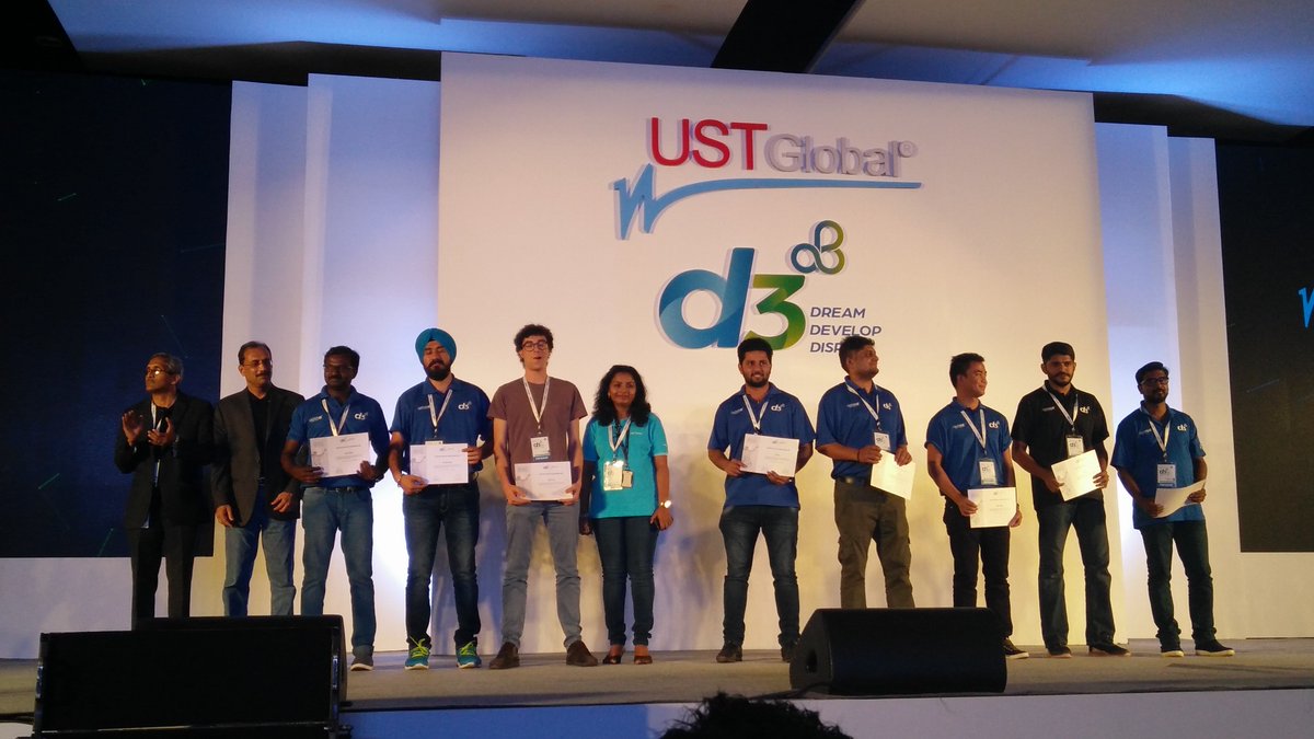 USTglobal's tweet photo. Congratulations to #D32017 - D3 Winners https://t.co/OGQx2KbcQN