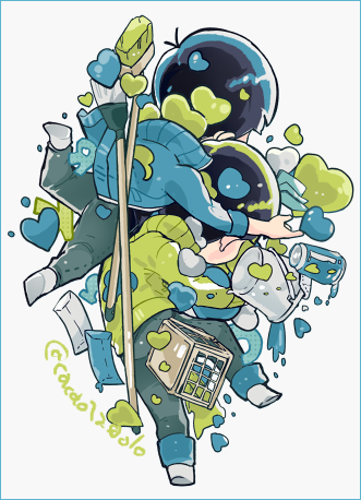 チョロ松 「10話的なチョロカラの…… 」|：𝕔：のイラスト