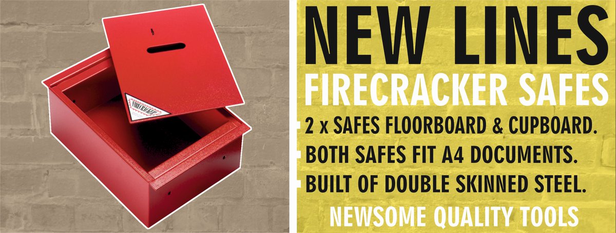 Newsome Tools On Twitter Our New Range Of Firecracker Safes Are