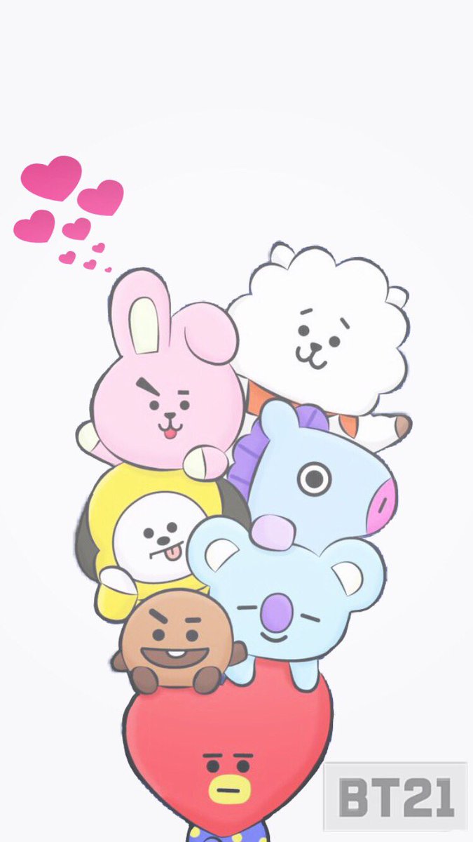 はる En Twitter Bt21加工 保存の際はいいねお願いします ﾟ Bts はるはる加工 少しでもいいなと思ったらrt